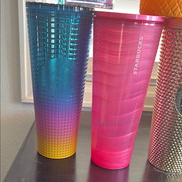 Starbucks Colorful Tumblers (Read Description below ) 👇🏻 - Picture 2 of 5